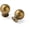 Antique Gold, variant on Brass Drawer Knobs 2 Pack 1 Inch Antique Brass Cabinet Knobs Kitchen Cabinet Hardware Vintage Ball Knobs Antinque Gold Pulls for Drawers.