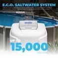 thumbnail image 3 of XtremepowerUS Above Ground Pool Salt Chlorine Generator Container w/ Timer & LED Panel, For 15,000 Gallon Pools, 3 of 7