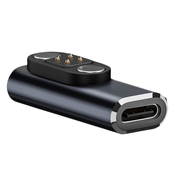 Type C to 4 Pin Charging Converter Charging Adapter with Light Headphone Charging Adapter