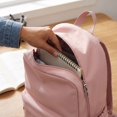 thumbnail image 4 of Solid Color Schoolbag Large Capacity Backpack for Students Daily Use, 4 of 6