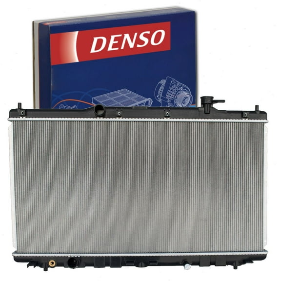 DENSO Radiator compatible with Honda Accord 2.4L 3.5L L4 V6 2013-2017