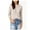 Blanc - fogbeige, variante sur BB Dakota Chandail en Tricot Découpé pour Femmes, Blanc Cassé, Moyen