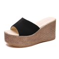 thumbnail image 4 of Zapatos de verano para mujer, sandalias de suela gruesa tipo muffin para mujer, zapatillas, sandalias casuales, 4 of 6