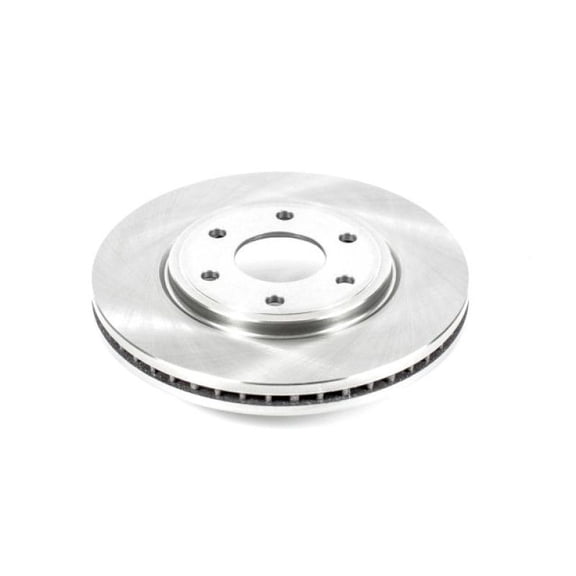 Powerstop JBR1166 Brake Disc, 6 Lugs, Stock Replacement