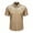 AB222 Khaki, variant on Bainana Boys Dress T-Shirts Kids Short Sleeve Lapel Collar Tops Child Breathable Western Style Graphic Shirts For Outdoor Play Size 4-5 Years Army Green