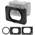 thumbnail image 4 of Action Camera Lens Accessories Kit, Lens Hood + UV Filter + Lens Cap Protector Cover for Sony RX0 for RX0 II, 4 of 5