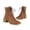 Brown, variant on asdoklhq Womens Boots Clearance Under $20,Autumn And Winter New Woolen Yarn Snow Boots Back Strap Plus Size Boots