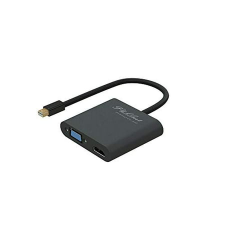Fullnet Mini DP to HDMI 1.4/VGA, 1 Audio Output with 1ft Cables for Microsoft Surface Pro 6/5/4/3, Studio, Devices with