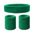 thumbnail image 2 of Sweatband Set 1 Headband and 2 Wristbands for Sports & More Casual Pants for Women Work, 2 of 2