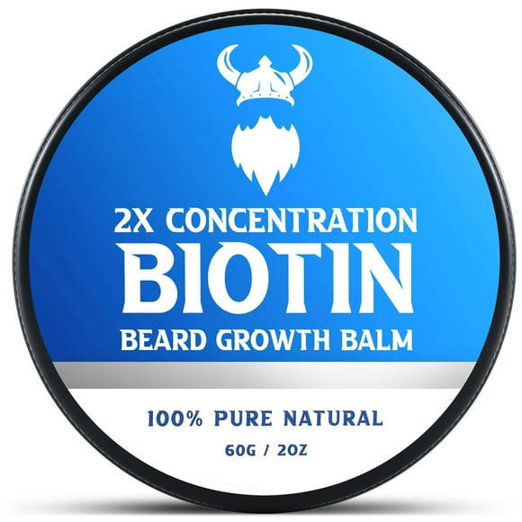 Bálsamo para barba MistySprite 2X Concentration Biotina para hombre, 60 ml