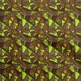thumbnail image 1 of oneOone Cotton Silk Brown Fabric Abstracts Sewing Craft Projects Fabric Prints By Yard 42 Inch Wide, 1 of 5