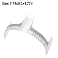 thumbnail image 4 of Eyebrow Ruler Brow Stencil Rulers Microblading Supplies Stickers Tools Nose Bridge Stencils for Professionals and Beginners, 4 of 6