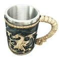 thumbnail image 4 of Legendary Skeletal Ossuary Ghost Dragon Overlord Large Beer Stein Tankard Coffee Cup Mug Great Gift For Dragon Lovers Party Hosting Centerpiece Fantasy Movie Drink Companion, 4 of 4