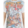 thumbnail image 4 of Looney Tunes Space Jam Men's & Big Men's Graphic Print Tee with Short Sleeves, Sizes S-XL, 4 of 5