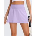 thumbnail image 2 of Falda CRZ YOGA Deportiva Plisada Lila Talle S, 2 of 6