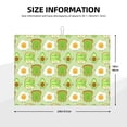 thumbnail image 2 of Kdxio Avocado And Toast for Dish Drying Mat,24*18 inch Absorbent Dish Drainer Kitchen Counter,Large Size Dish Drying Pad for Countertops,Draining Racks, 2 of 6