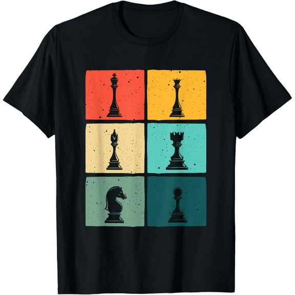 Playful Comfort Tee - Funny Chess Gift For Men Women Boys Kids Chess Player Pieces T-Shirt