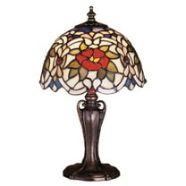 Meyda Home Indoor Bedroom Decorative Lighting 13""H Renaissance Rose Mini Lamp