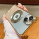 thumbnail image 3 of Funda magnética con purpurina para iPhone 15, compatible con MagSafe, protección total, delgada, a prueba de golpes y arañazos, con protector de lente de cámara y red antipolvo, 3 of 7