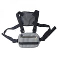 thumbnail image 1 of Sac de Poitrine Extérieur Hommes Femmes Hip Hop Mode Urbaine Sac de Taille Sac de Gréement de Poitrine Harnais Utilitaire Sacs Légers pour Course Exercice Randonnée Cyclisme Marche Alpinisme, 1 of 6
