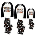 thumbnail image 3 of LuLiaMenton Trick or Treat Pajamas, Matching Halloween Family Loungewear Set, Womens XL, 3 of 7