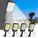 thumbnail image 1 of Fiudx Lámpara Solar de Pared para Exteriores, Lámpara Led Impermeable para Jardín, Sensor de Movimiento, Control Remoto, Modos de Iluminación Ajustables, Ideal para Villas, Patios y Garajes, Tamaño 3, 1 of 7