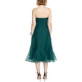 thumbnail image 2 of Theia womens  Rachel Strapless Draped Dress, 8, 2 of 3