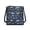Colorful Dinosaur Palm, variant on Mandala Turtle Crossbody Purse Cell Phone Bag Tote Hand Bags Large Capacity Handbag with Zipper Women's Lightweight Multi-pocket Clutch