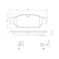 thumbnail image 4 of Brembo P36021N Brake Pad -, 4 of 4