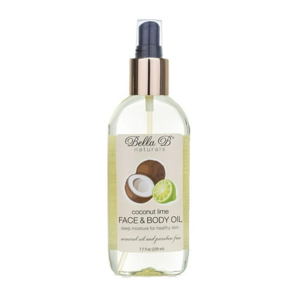 Face & Body Oil - Coconut Lime, 7.7 oz Bottle
