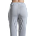 thumbnail image 5 of VBARHMQRT High Waisted Leggings with Pockets Soft Women's Milk Silk Super Elastic Yoga Pants Sports Pants Casual Fashion Pants High Waisted Leggings Plus Size Tall Yoga Leggings, 5 of 9