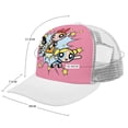 thumbnail image 2 of The Powerpuff Girls Adult Baseball Cap Adjustable Sun Visor Hat Prints Trucker Hats Skull Cap Headwear for Men Women, 2 of 6