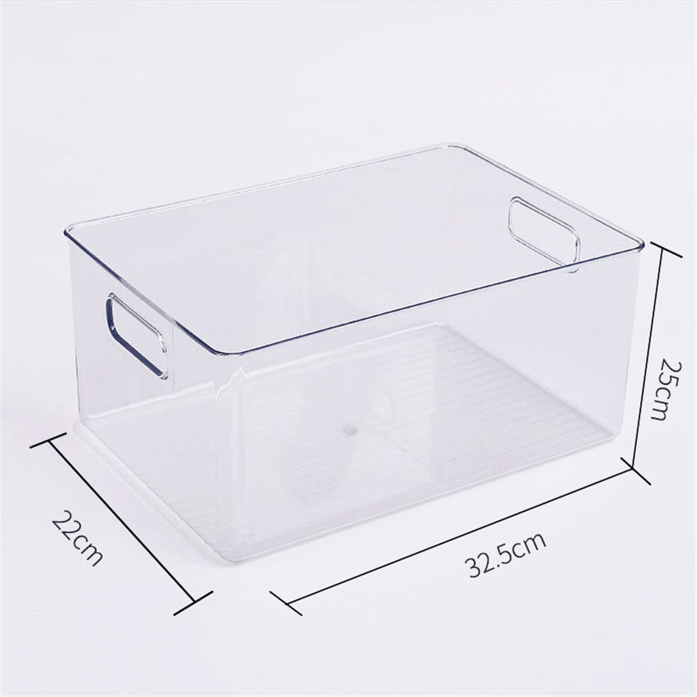 AIHOME Clear Pantry Organizer Bins Household Plastic Food Storage