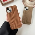 thumbnail image 2 of Water Ripple Pattern Wave Compatible with iPhone Case (Brown,iPhone 14 Pro Max), 2 of 12