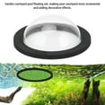thumbnail image 3 of Cúpula Flotante de Estanques, Protector Solar A Prueba de Agua Pesco de Pescado Flotante Dome Ligero Transparente Reducir para jardín patio, 3 of 7