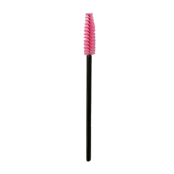 50 piezas de cepillo de limpieza de pestañas, varitas de máscara de una sola vez, brochas de maquillaje, mano de obra, accesorios Pinceles de maquillaje y herramientas Cepillo rosa varilla negra Minnieouse CE011521-01