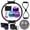 #4-Black, variant on Yoga Pilates 13 Piece Fitness Set Home Exercise Novice Yoga Equipment Accessories