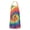 Colorful Tie Dye, variant on Colorful Tie Dye Pattern Apron-Garden Aprons for Women with Pockets-Cotton Linen Waterproof Kitchen Cooking Gardening Aprons Adjustable for Kitchen,Cooking,BBQ and Salon 33x27 Inch