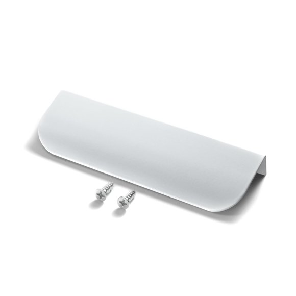 Tirador para gabinete MATOOYA de aluminio blanco moderno de 12 cm