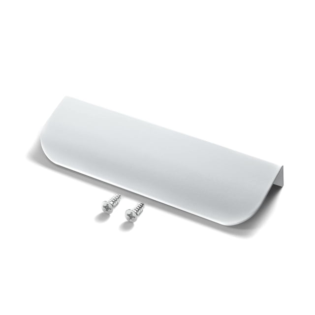 Tirador para gabinete MATOOYA de aluminio blanco moderno de 12 cm