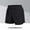 Black, variant on Men's Athletic Running Shorts Quick Dry Workout Shorts 5" Lightweight Sports Gym Basketball Tennis Hiking