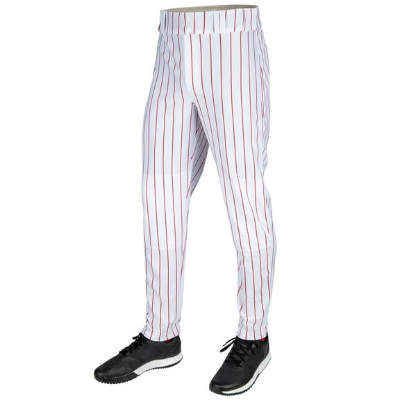 Triple Crown 2.0 TAPERED PINSTRIPE - WHITE,SCARLET - S