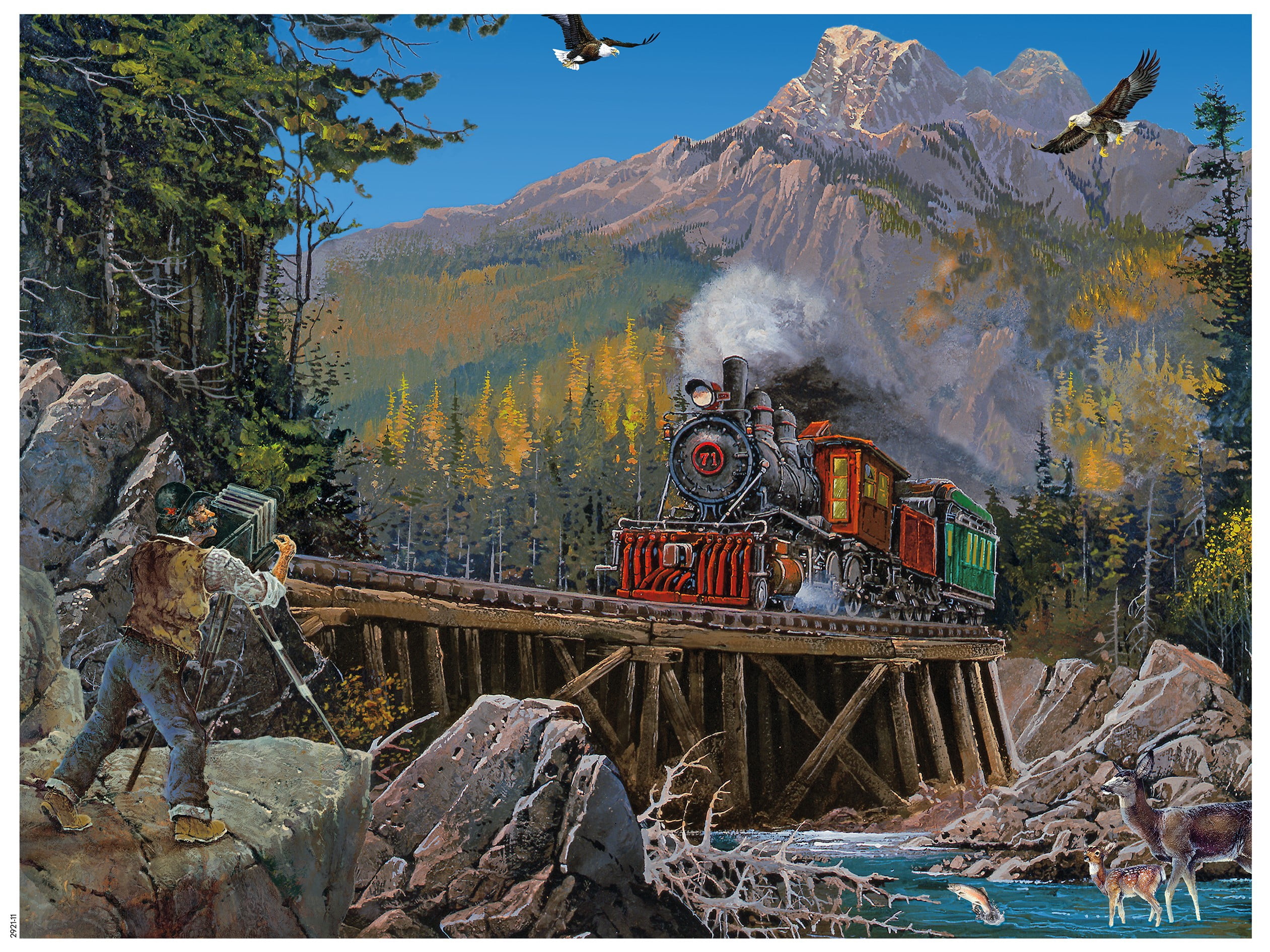 Ceaco 750-Piece Blaylock Moving Through Interlocking Jigsaw Puzzle