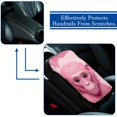 thumbnail image 5 of Monkey Soft Furry Printed Car Armrest Cover 12.5x8.2 Inch - Comfortable Armrest Pad Accessories, 5 of 6