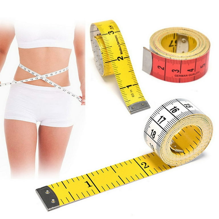 Pompotops School Supplies Mini Small Tape Measure Portable Student Meter  Ruler Soft Ruler Tape Measure Three Circumferences Legs Waist Chest