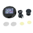 thumbnail image 1 of Detector de calidad del aire de pared multifunción con carga USB, medidor de temperatura y humedad de CO2, color negro, 1 of 10