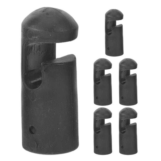 6 cubiertas universales para postes de trampolín para mini trampolines. Piezas de plástico resistentes al desgaste para postes de protección.