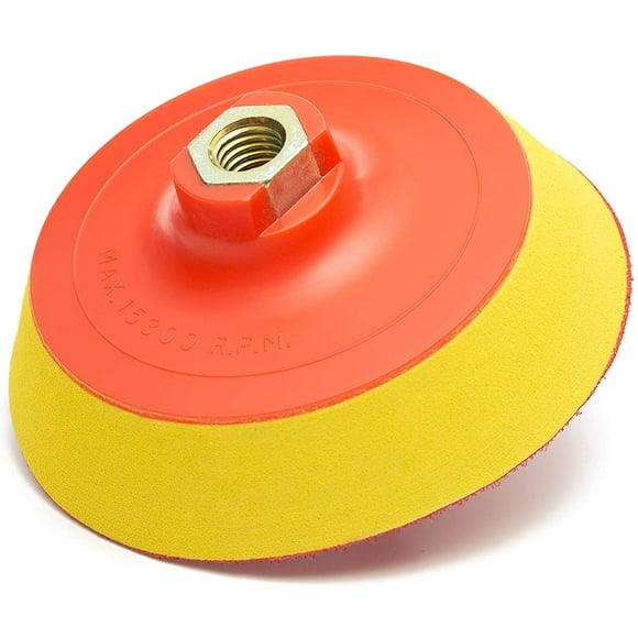 GLASS POLISH 12634 Polisseuse Rotative Tampon de Support Filetage 5/8"-11 115mm