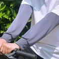 thumbnail image 5 of UV Protective Arm Sleeves Pair Lightweight Breathable Polyester for Outdoor Sports and Daily Sun Protection, 5 of 7