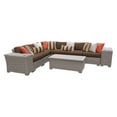 thumbnail image 4 of TK Classics Coast 9 Piece Wicker Patio Furniture Set with Storage Coffee Table, 4 of 11